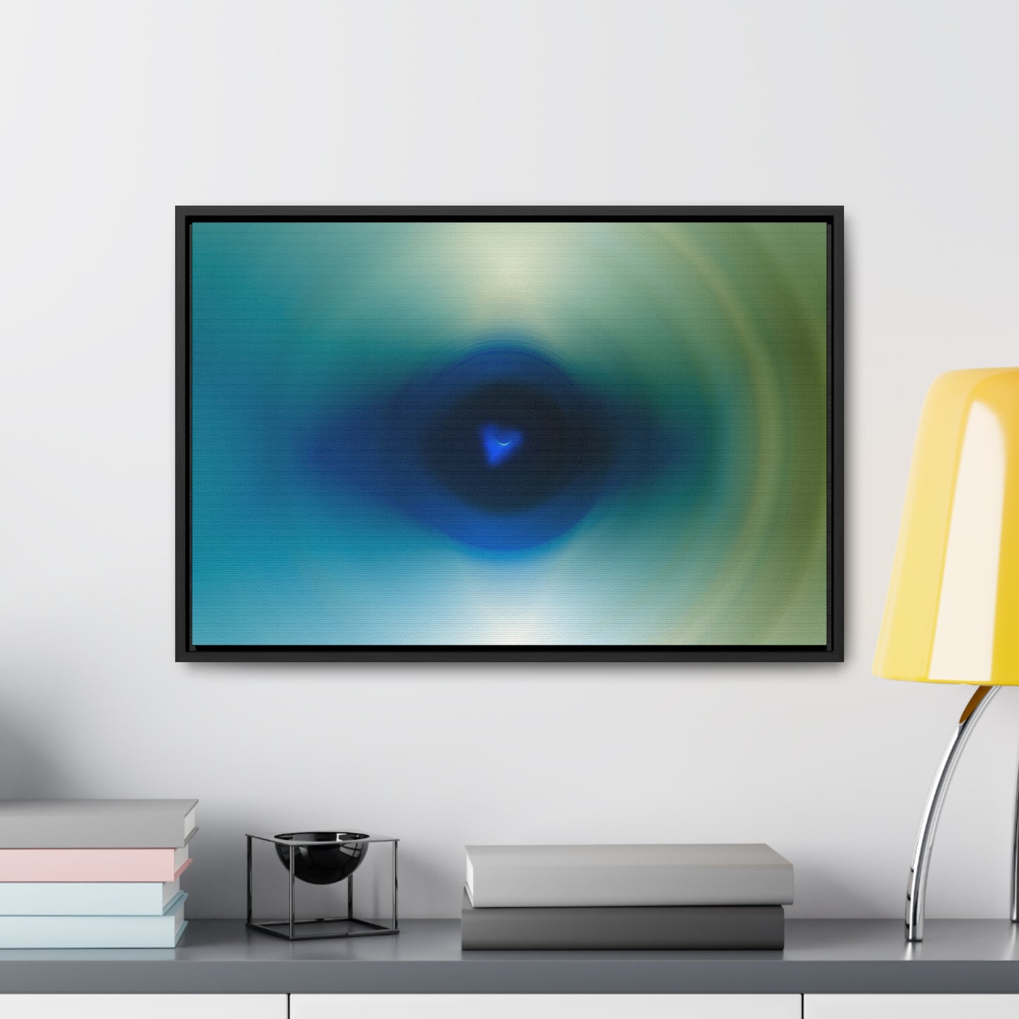 modern abstract framed canvas