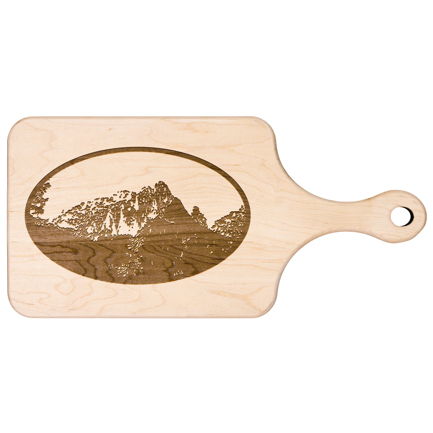 Snow Capped Mountain Cutting Board