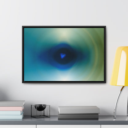 modern abstract framed canvas