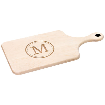 Monogrammed Charcuterie Cutting Board