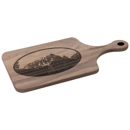 Snow Capped Mountain Cutting Board
