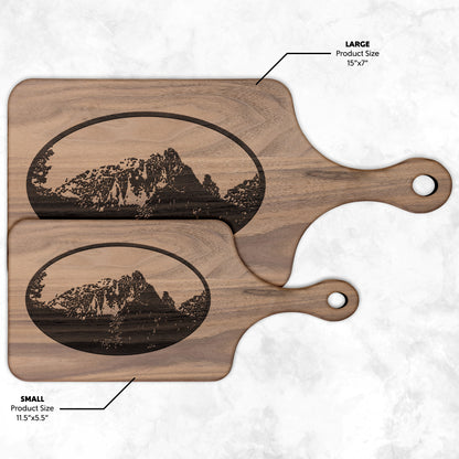 Snow Capped Mountain Cutting Board