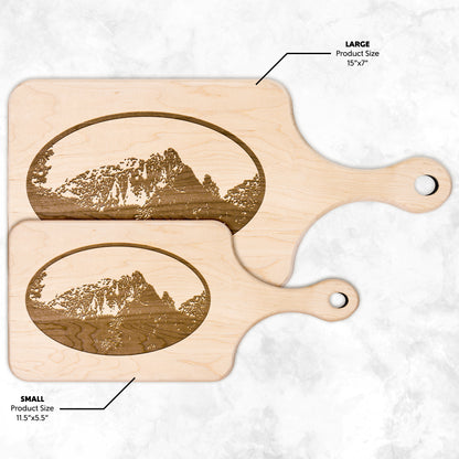 Snow Capped Mountain Cutting Board