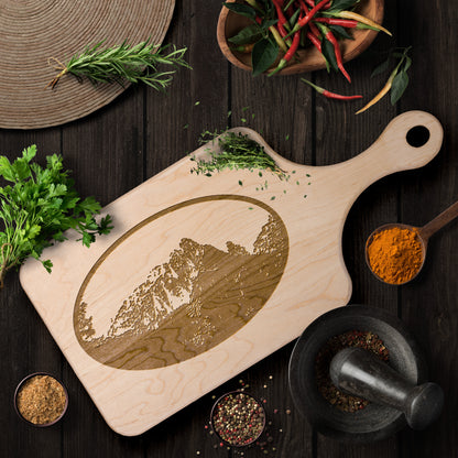 Snow Capped Mountain Cutting Board