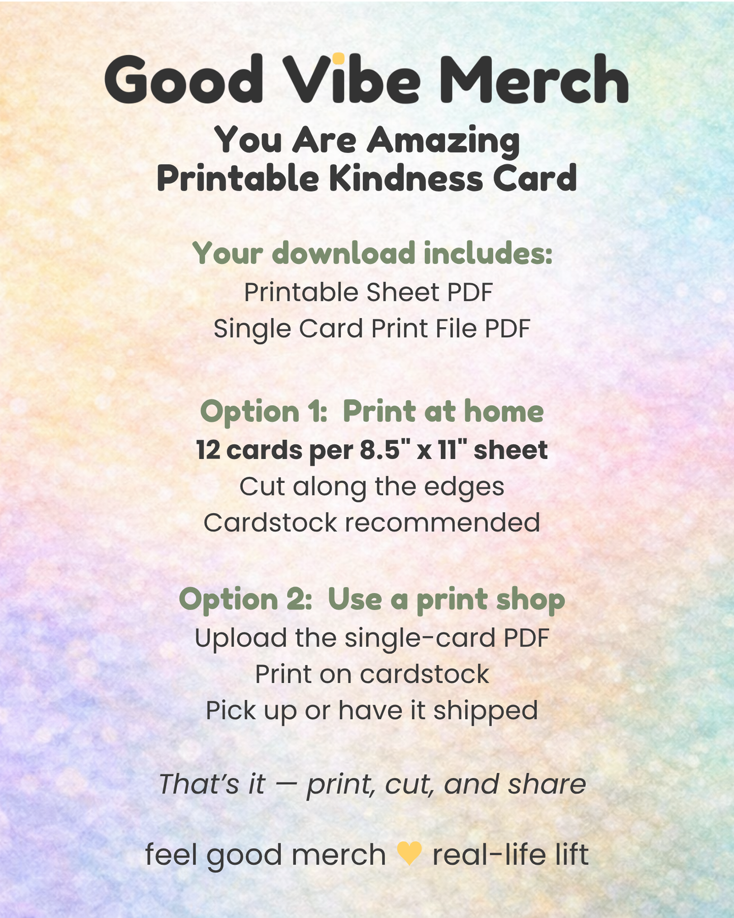 download information sheet